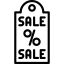 Black Friday Line Craft icon 64x64